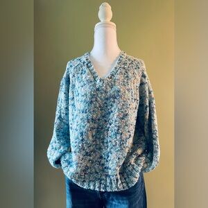 Aeropostale Super Soft Multicolor V-Neck Sweater